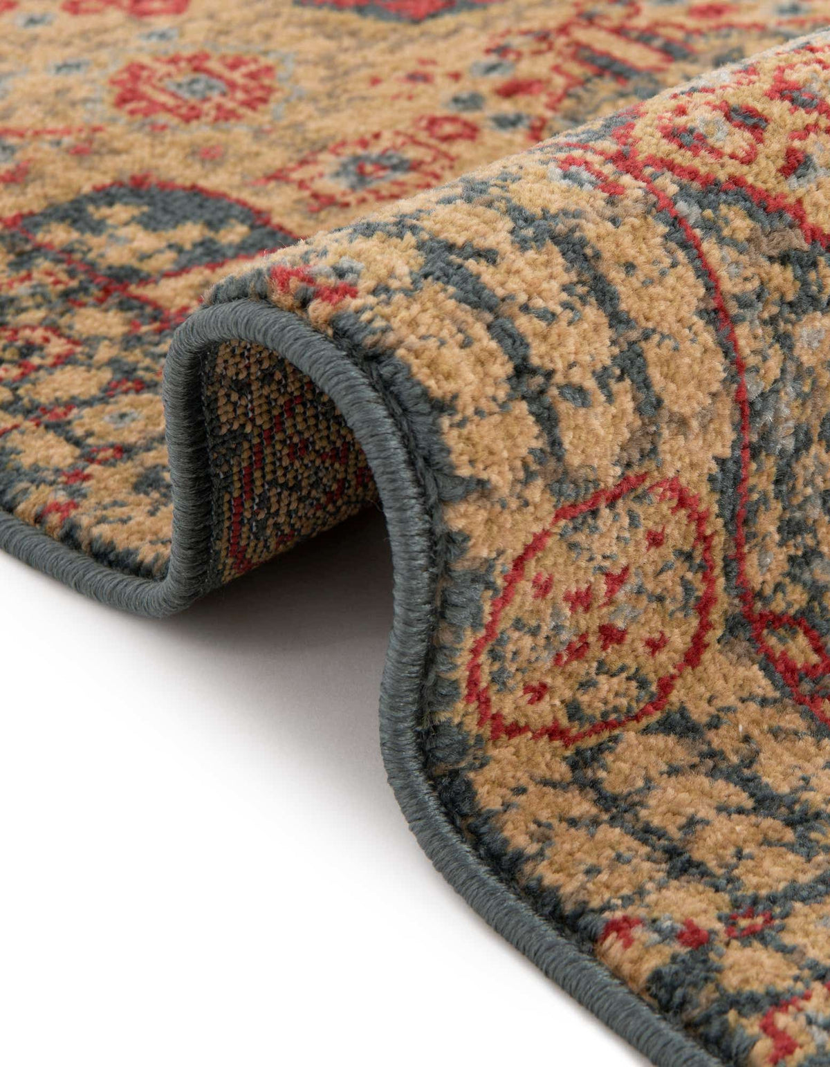 Rechteck Teppich Mamluk in Blau von Hadorn™ - Lifestyle Image