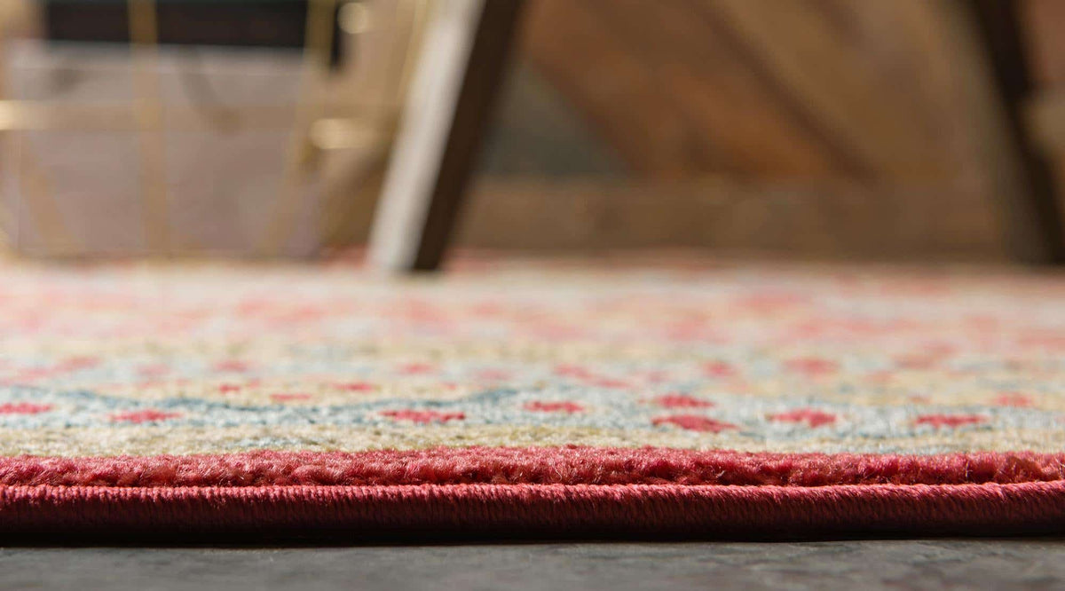 Rund Teppich Mamluk in Rot von Hadorn™ - Lifestyle Image