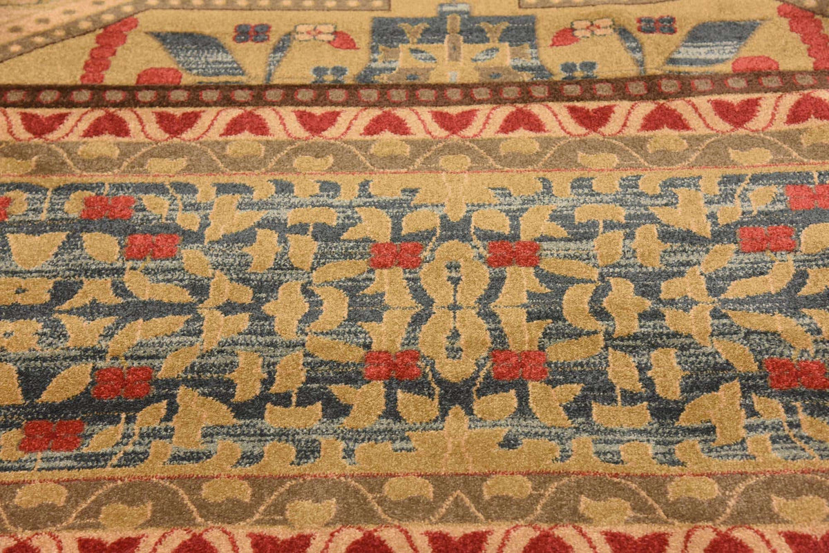 Rechteck Teppich Mamluk in Blau von Hadorn™ - Lifestyle Image