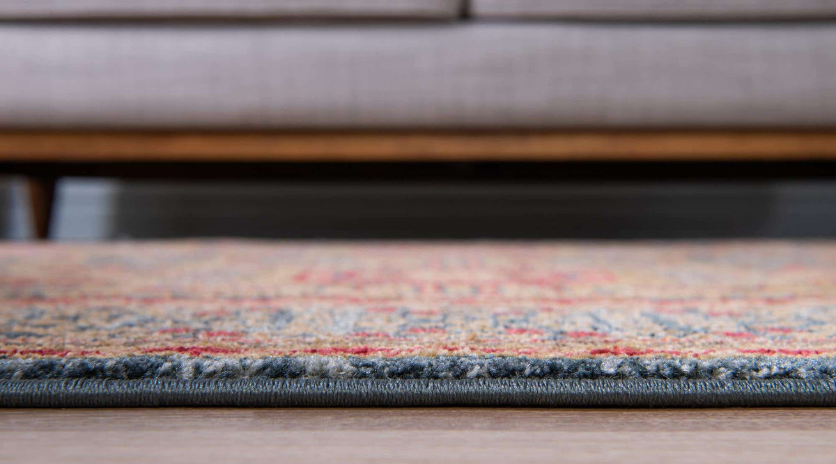 Läufer Teppich Mamlouk Design in Blau von Hadorn™ - Lifestyle Image