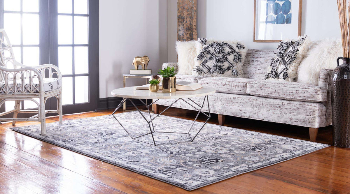 Rechteck Teppich Heritage in Grau von Hadorn™ - Lifestyle Image
