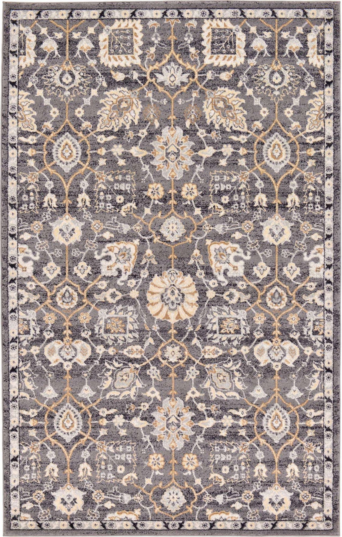 Rechteck Teppich Heritage in Grau von Hadorn™ - Lifestyle Image