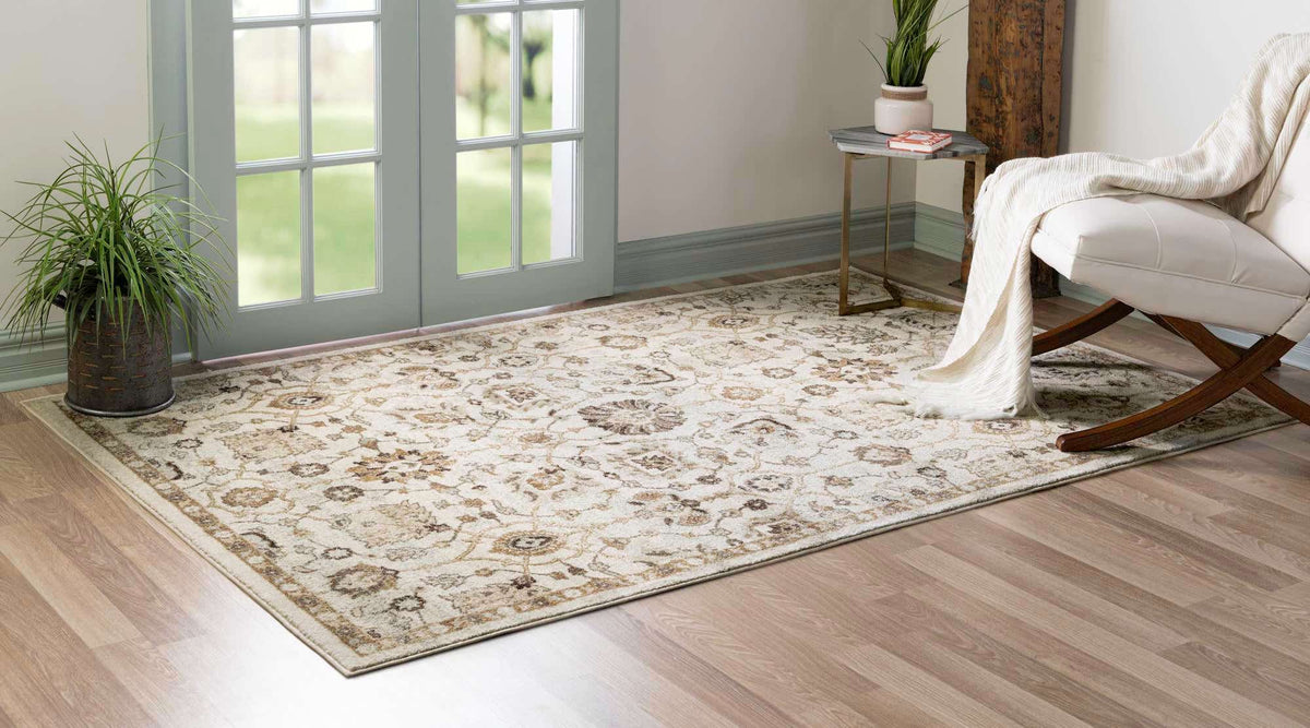 Rechteck Teppich Heritage in Beige von Hadorn™ - Lifestyle Image