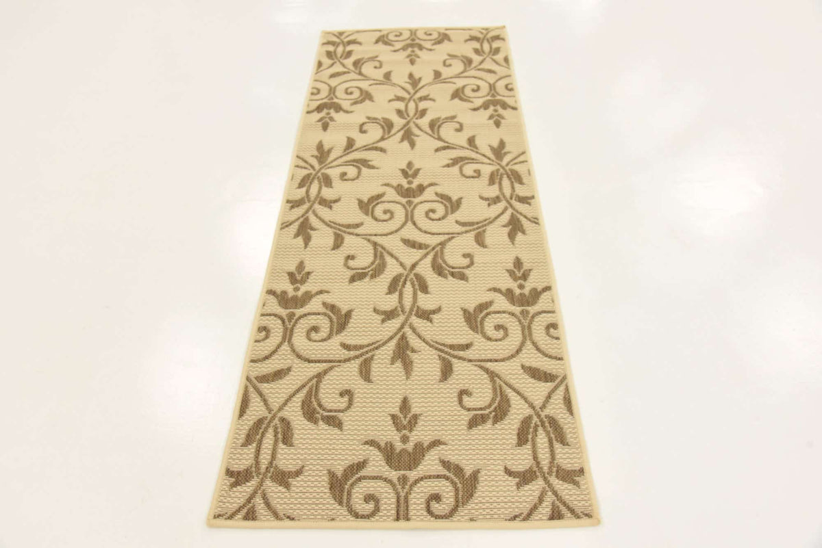 Läufer Outdoor Teppich Outdoor Botanical in Beige von Hadorn™ - Lifestyle Image