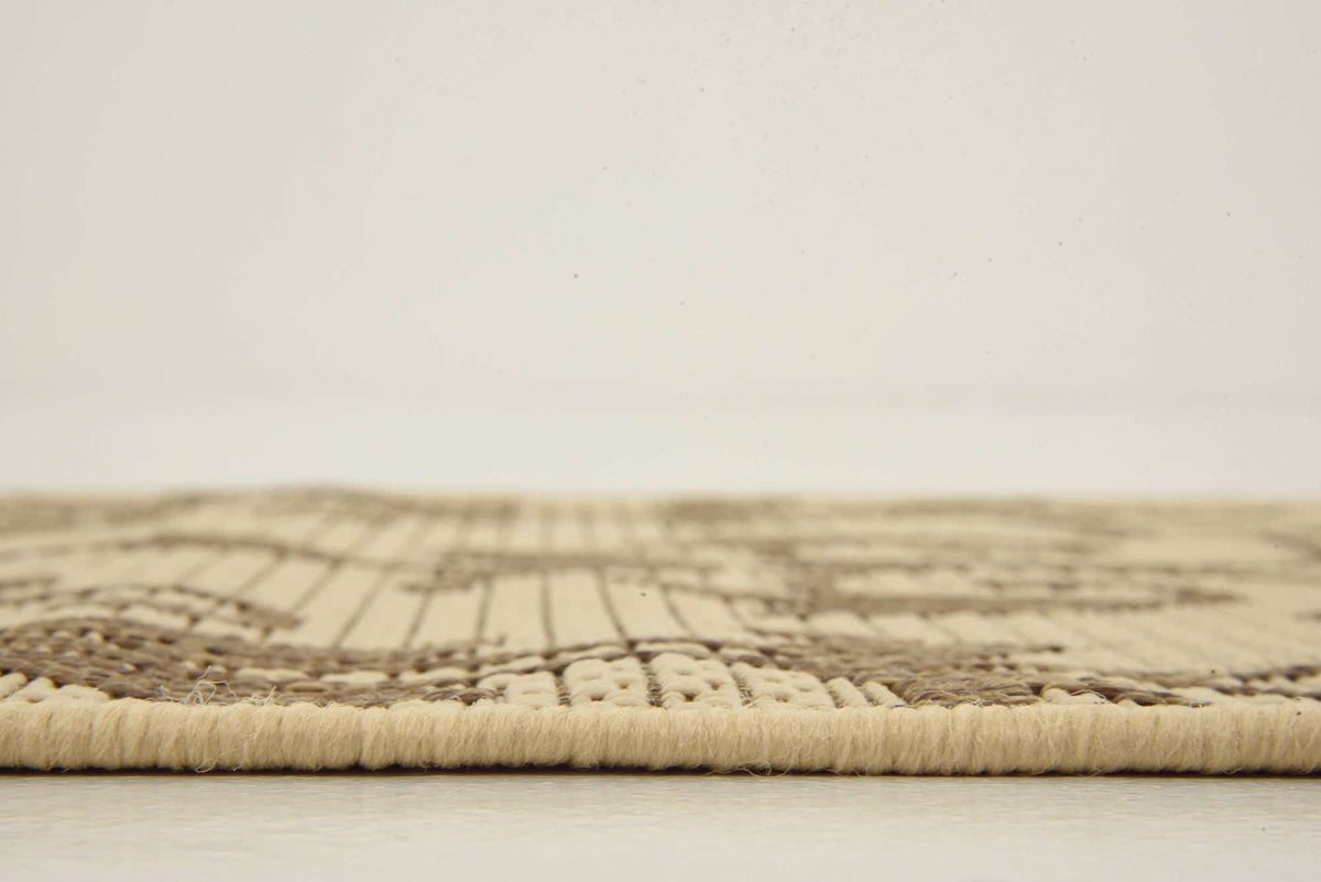 Läufer Outdoor Teppich Outdoor Botanical in Beige von Hadorn™ - Lifestyle Image