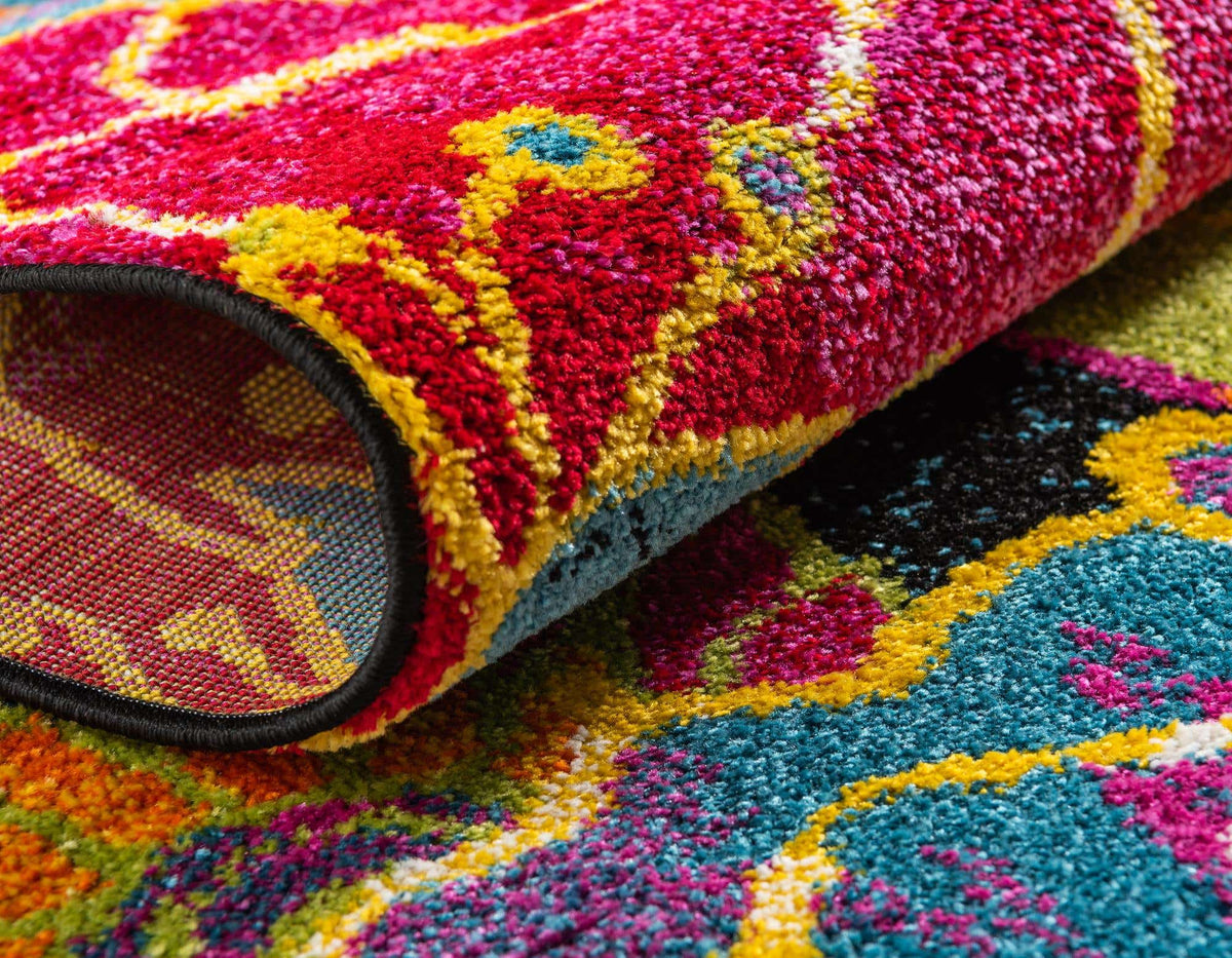 Rechteck Teppich Florence in Schwarz von Hadorn™ - Lifestyle Image