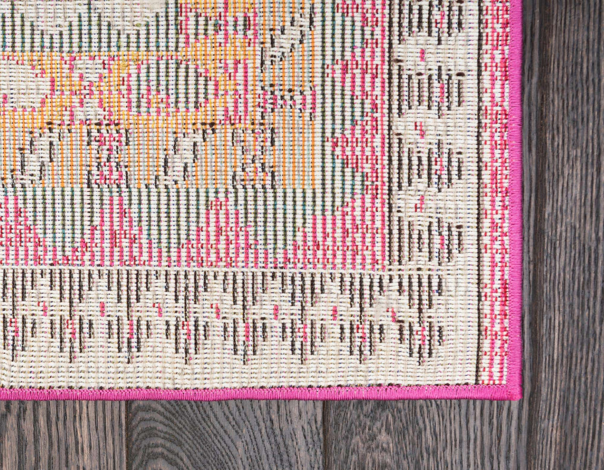Rechteck Teppich Santa Fe in Rosa von Hadorn™ - Lifestyle Image