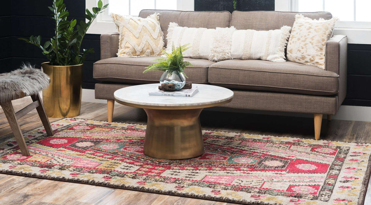 Rechteck Teppich Santa Fe in Mehrfarbig von Hadorn™ - Lifestyle Image