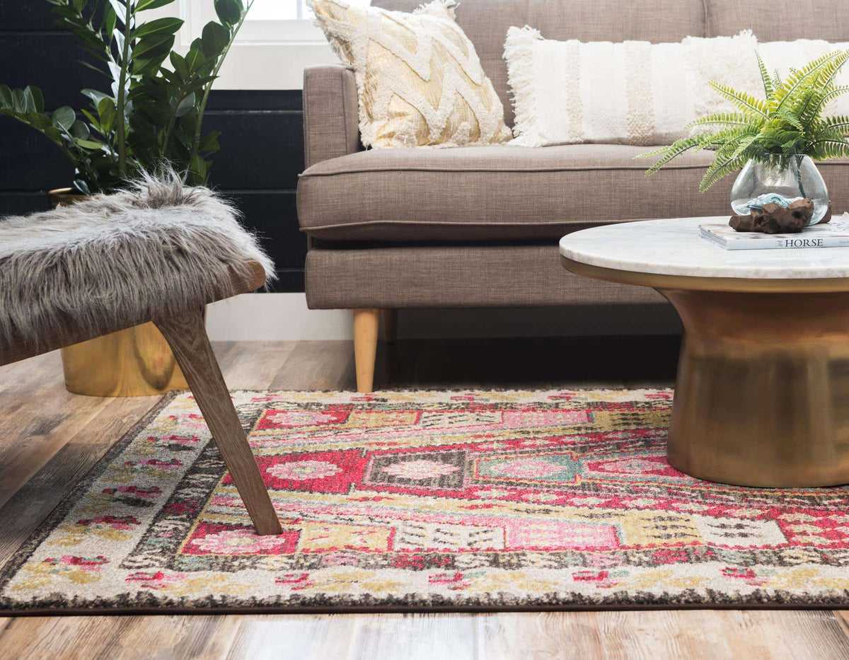 Rechteck Teppich Santa Fe in Mehrfarbig von Hadorn™ - Lifestyle Image