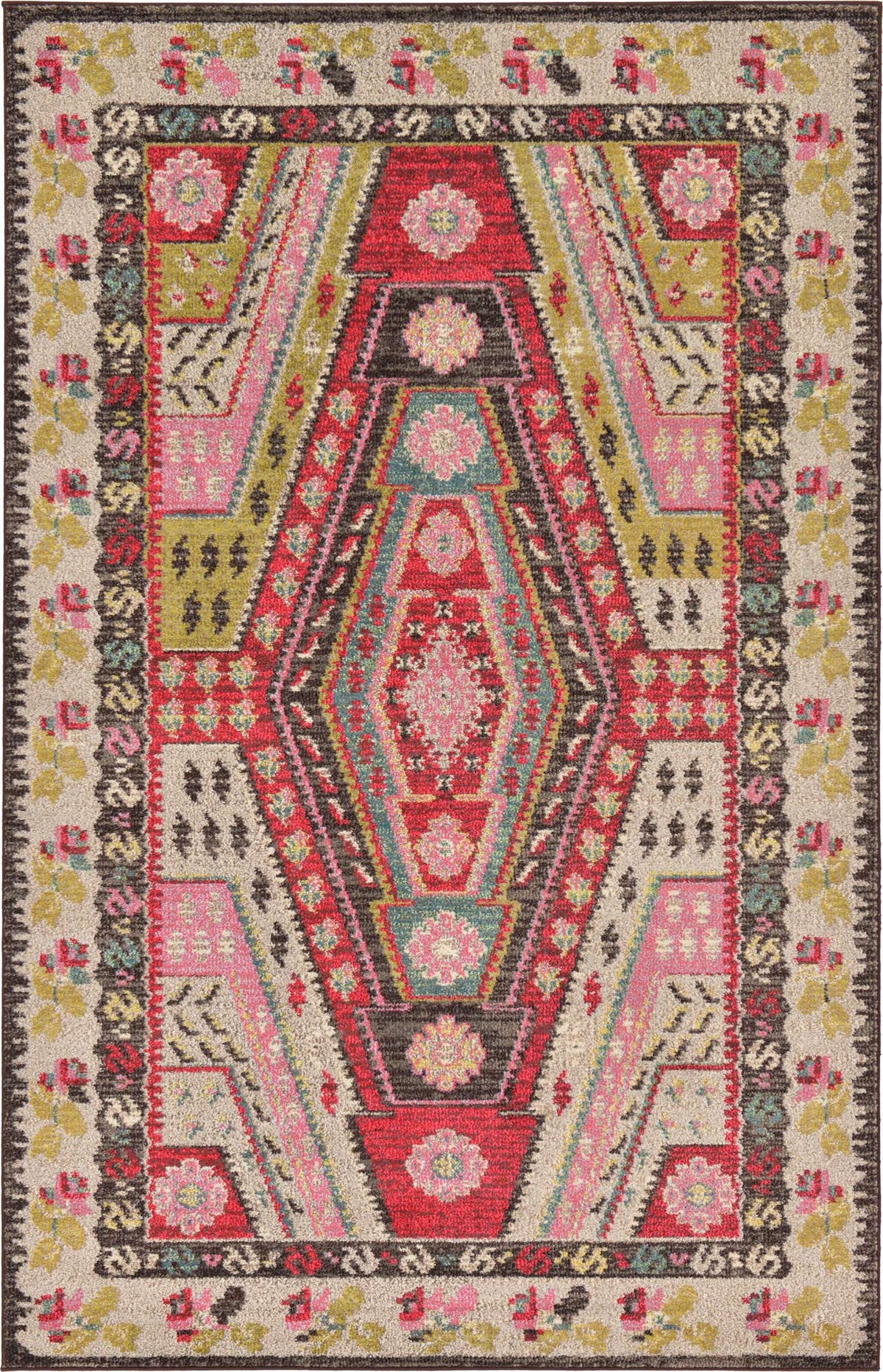 Rechteck Teppich Santa Fe in Mehrfarbig von Hadorn™ - Lifestyle Image
