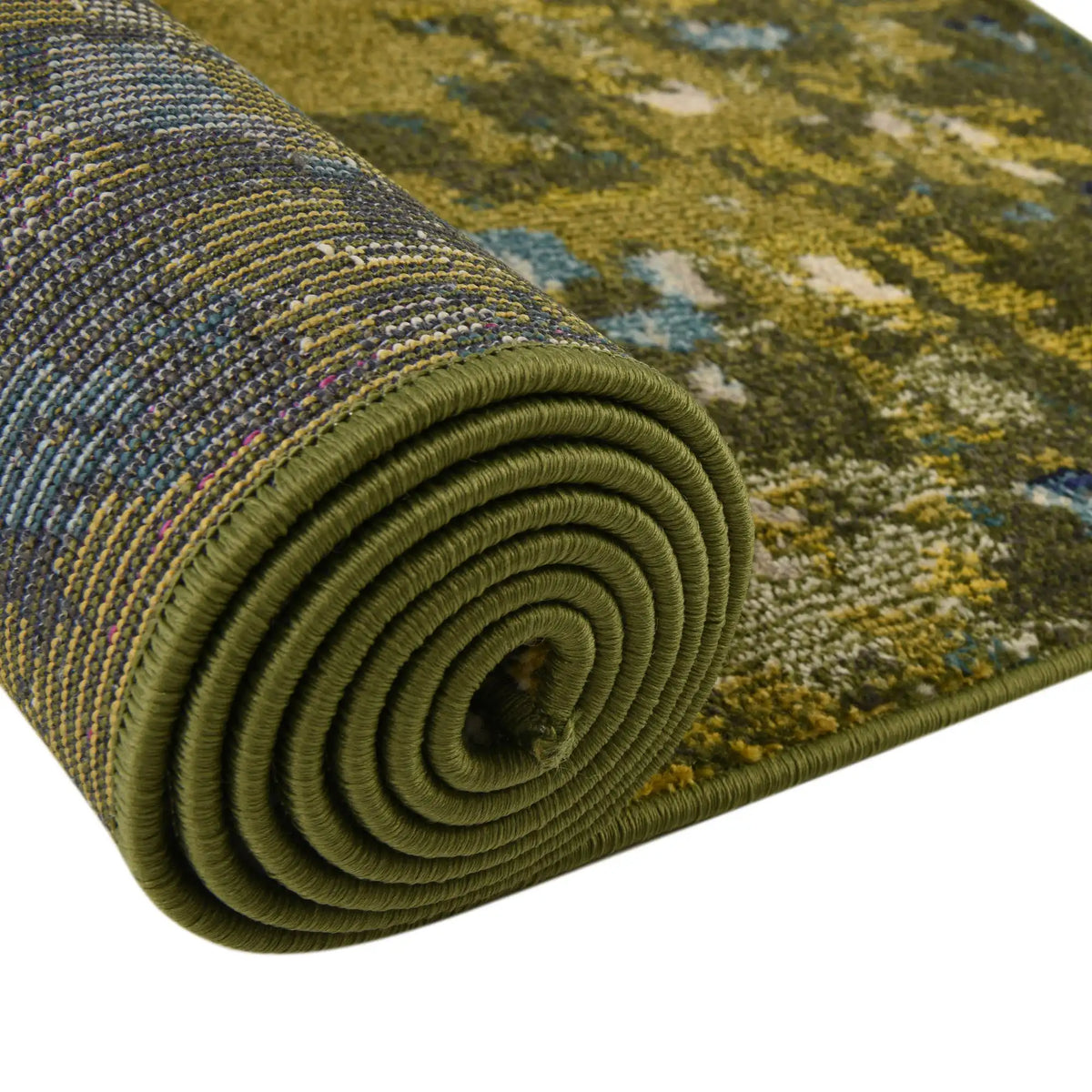 Rechteck Teppich Barcelona in Grün von Hadorn™ - Lifestyle Image