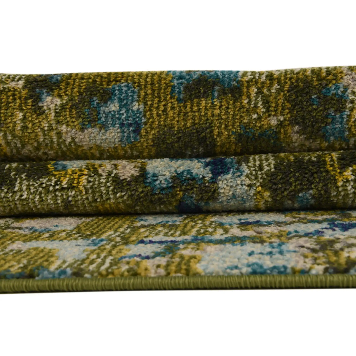 Rechteck Teppich Barcelona in Grün von Hadorn™ - Lifestyle Image