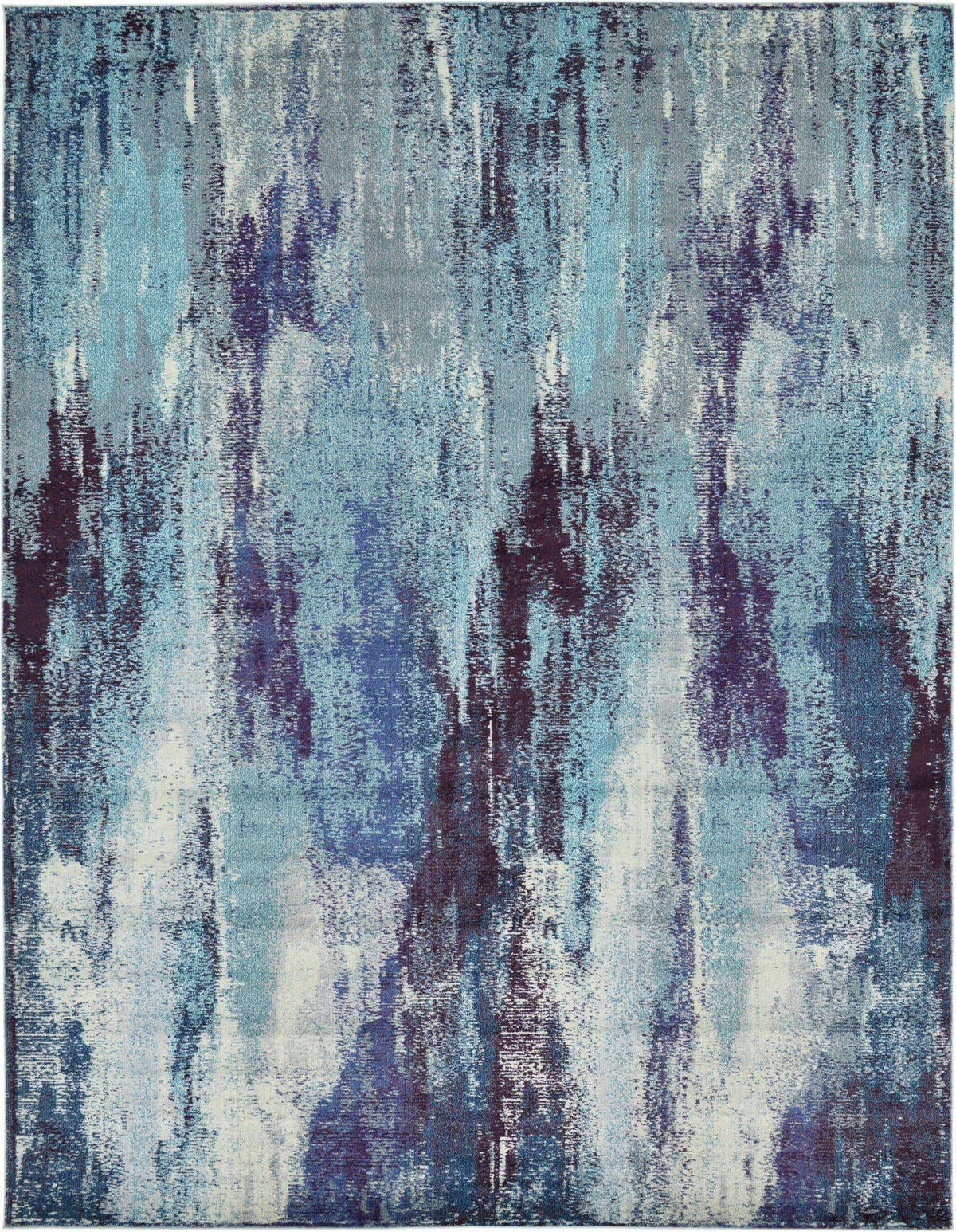 Rechteck Teppich Barcelona in Blau von Hadorn™ - Lifestyle Image