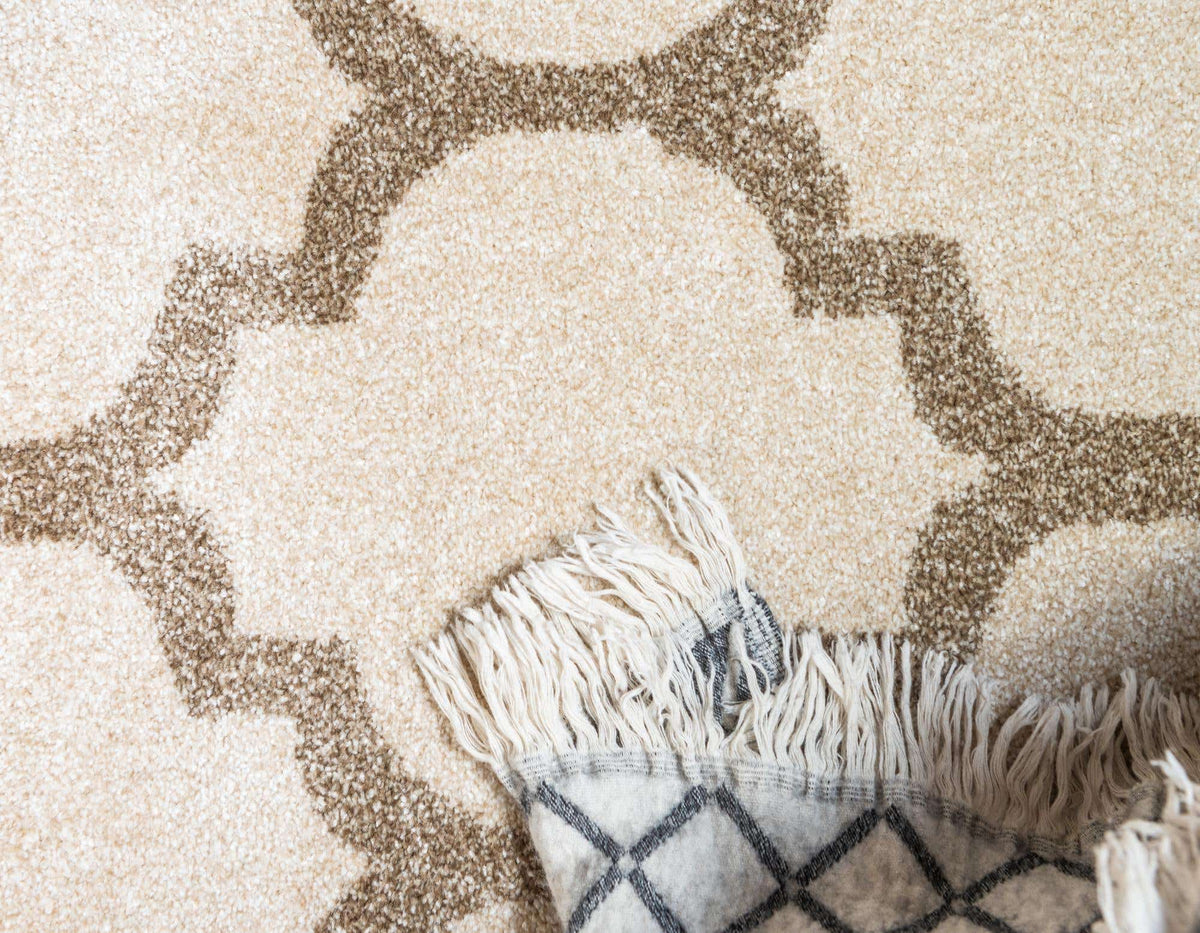 Läufer Teppich Trellis in Beige von Hadorn™ - Lifestyle Image