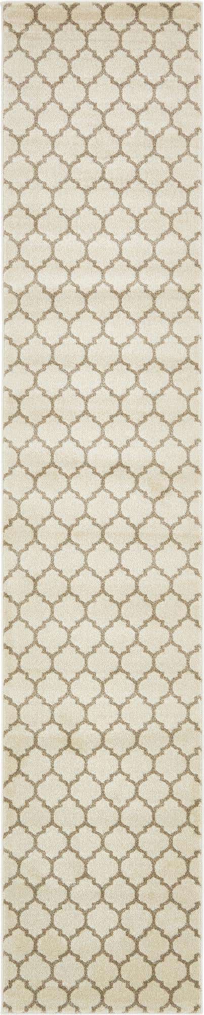 Läufer Teppich Trellis in Beige von Hadorn™ - Lifestyle Image