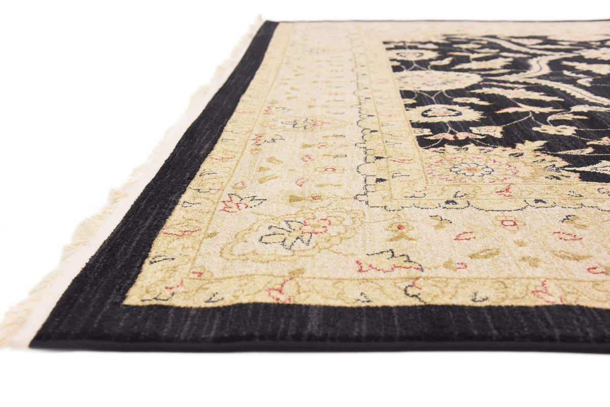 Rechteck Teppich Kensington in Schwarz von Hadorn™ - Lifestyle Image