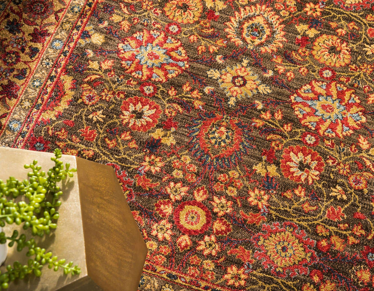 Rechteck Teppich Kensington in Hellbraun von Hadorn™ - Lifestyle Image