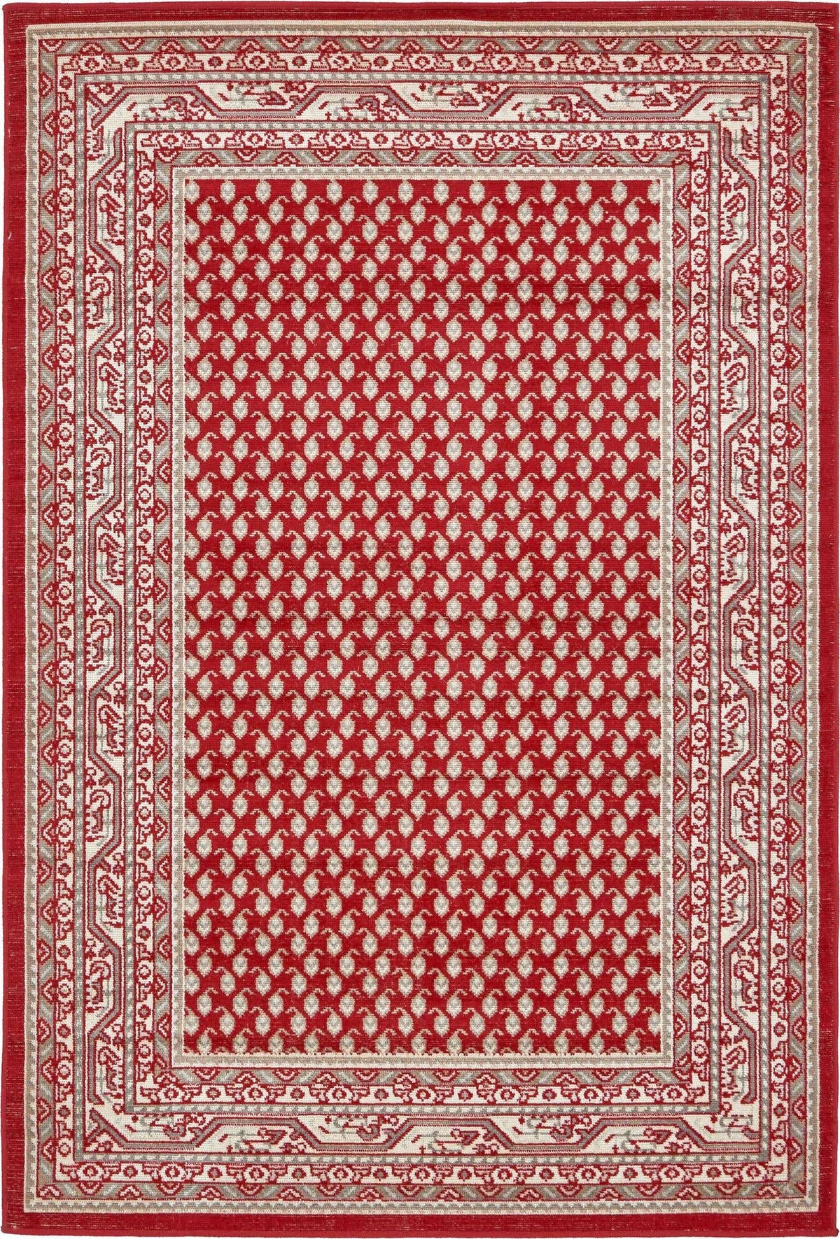 Rechteck Teppich Tribeca in Rot von Hadorn™ - Lifestyle Image
