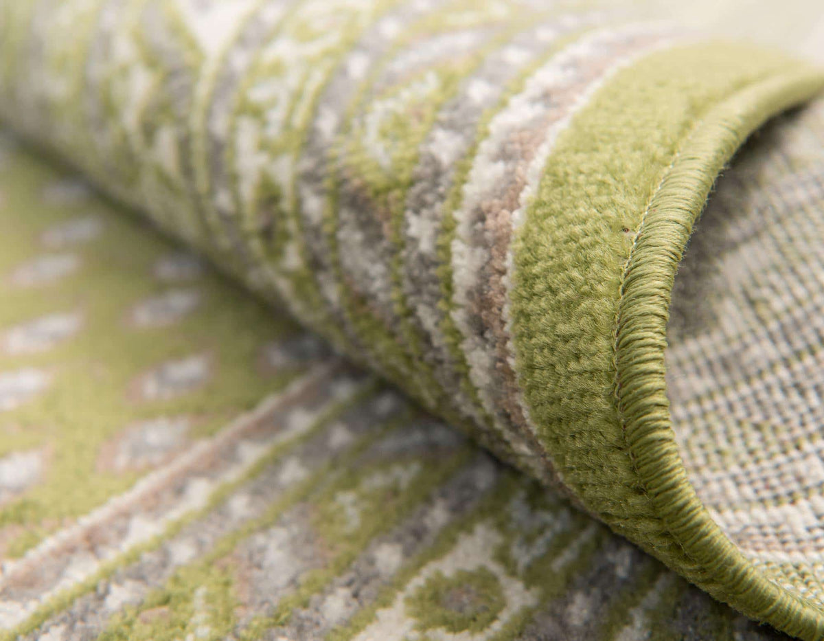 Rechteck Teppich Tribeca in Grün von Hadorn™ - Lifestyle Image