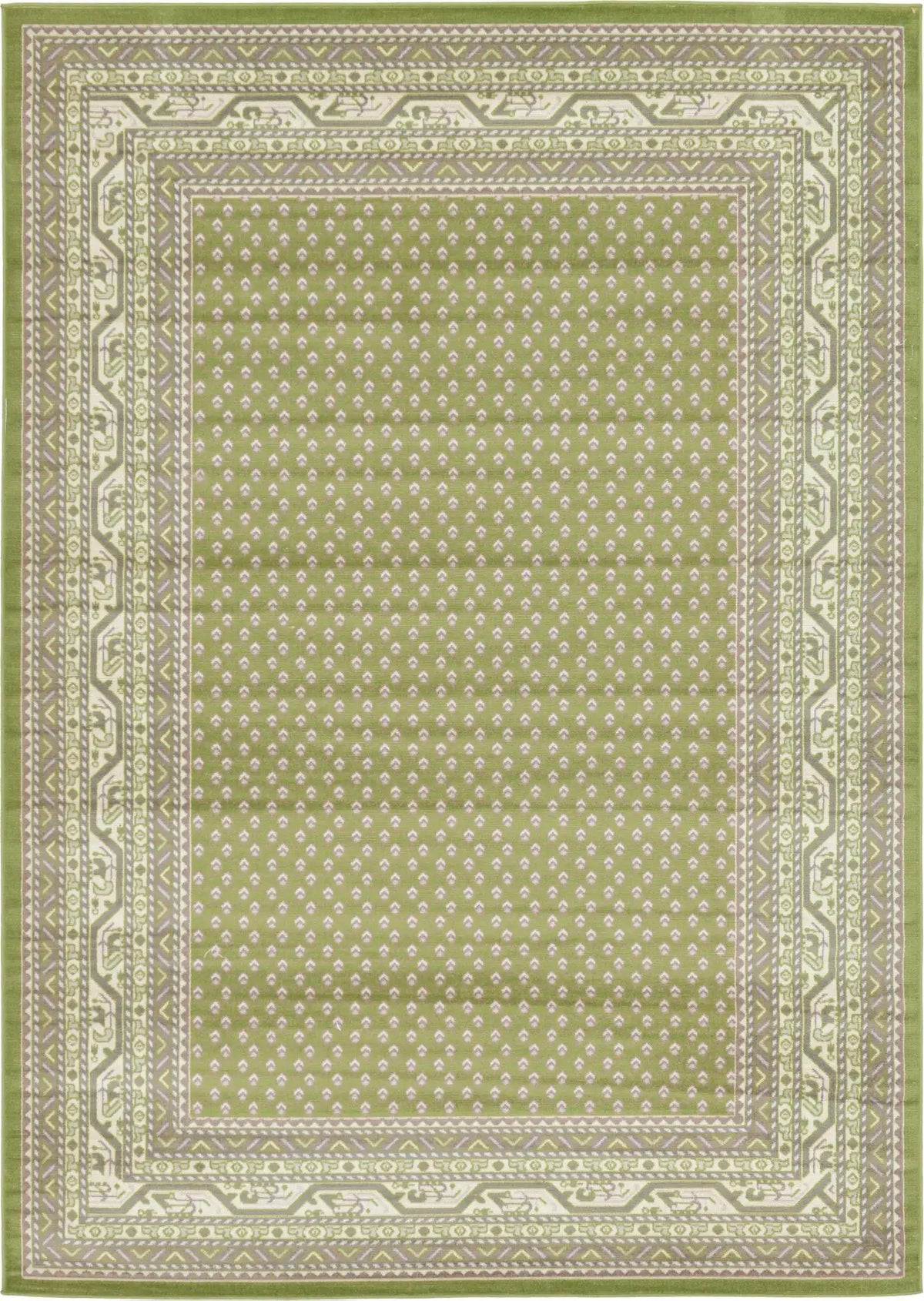 Rechteck Teppich Tribeca in Grün von Hadorn™ - Lifestyle Image