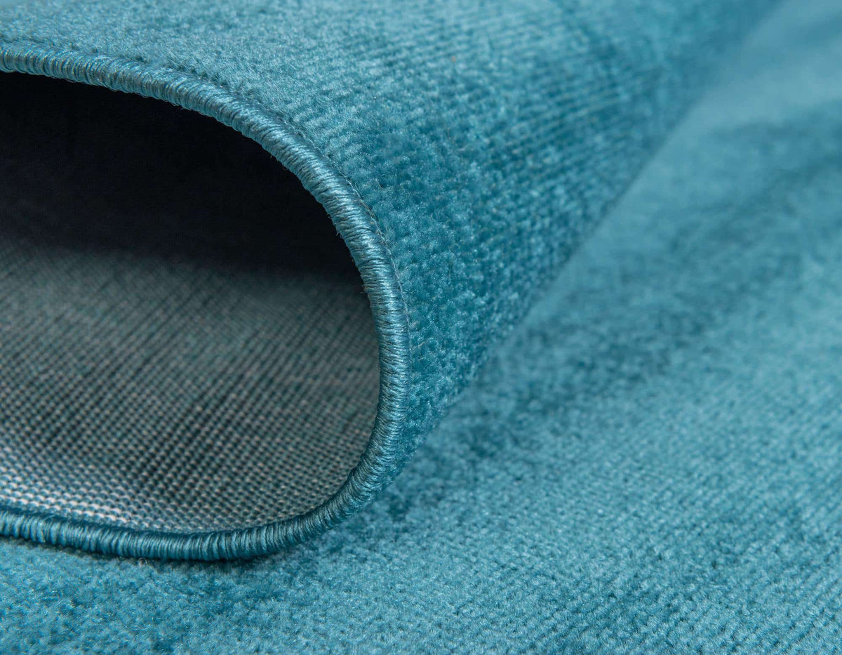 Rechteck Teppich Tribeca in Türkis von Hadorn™ - Lifestyle Image
