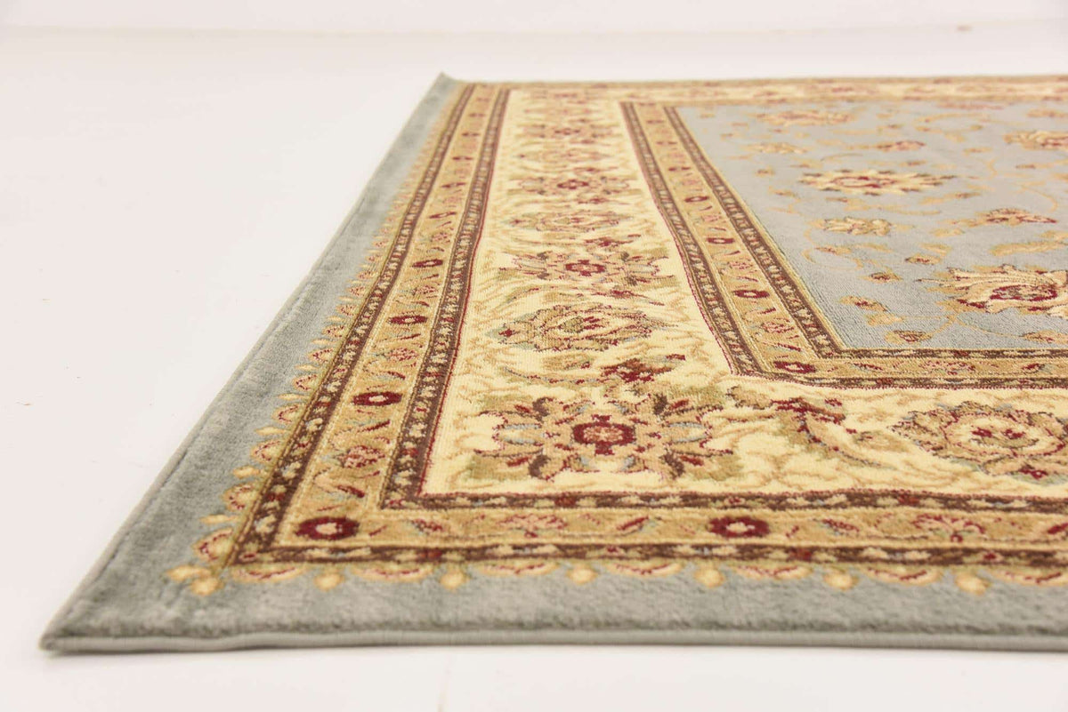 Rechteck Teppich Classic Agra in Hellblau von Hadorn™ - Lifestyle Image