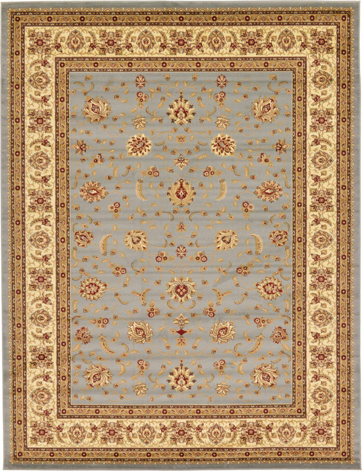 Rechteck Teppich Classic Agra in Hellblau von Hadorn™ - Lifestyle Image
