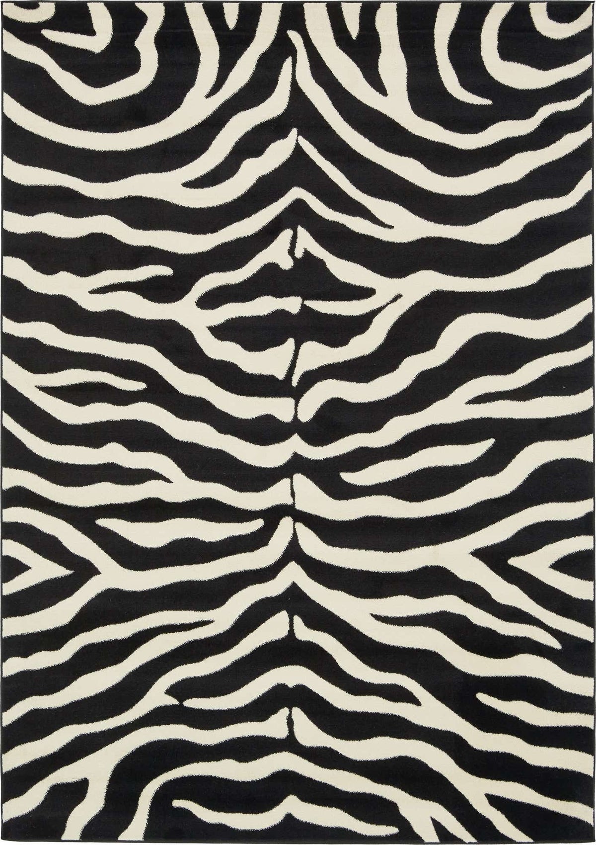 Rechteck Teppich Safari in Schwarz von Hadorn™ - Lifestyle Image
