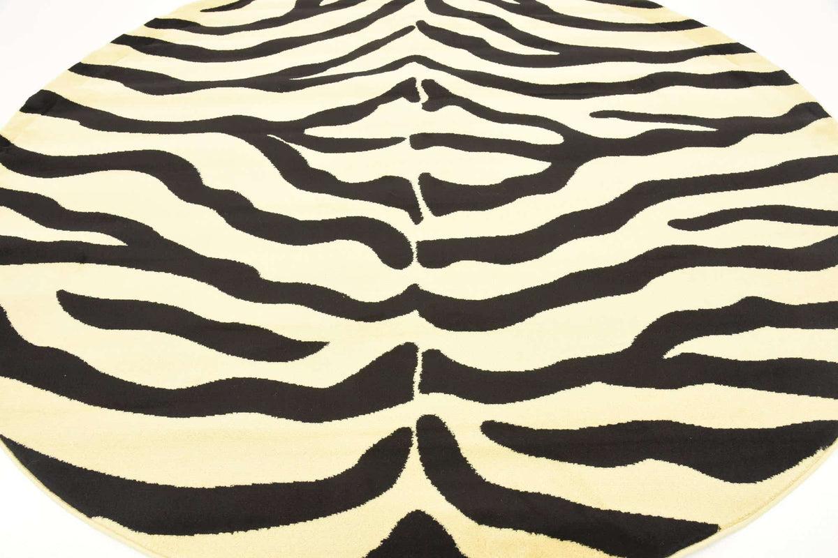Rund Teppich Safari in Creme von Hadorn™ - Lifestyle Image