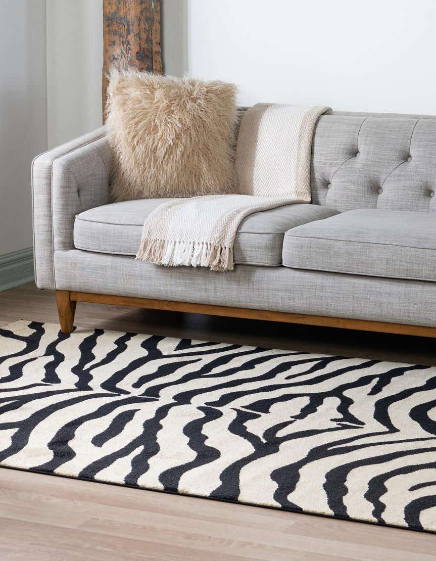 Rechteck Teppich Safari in Creme von Hadorn™ - Lifestyle Image