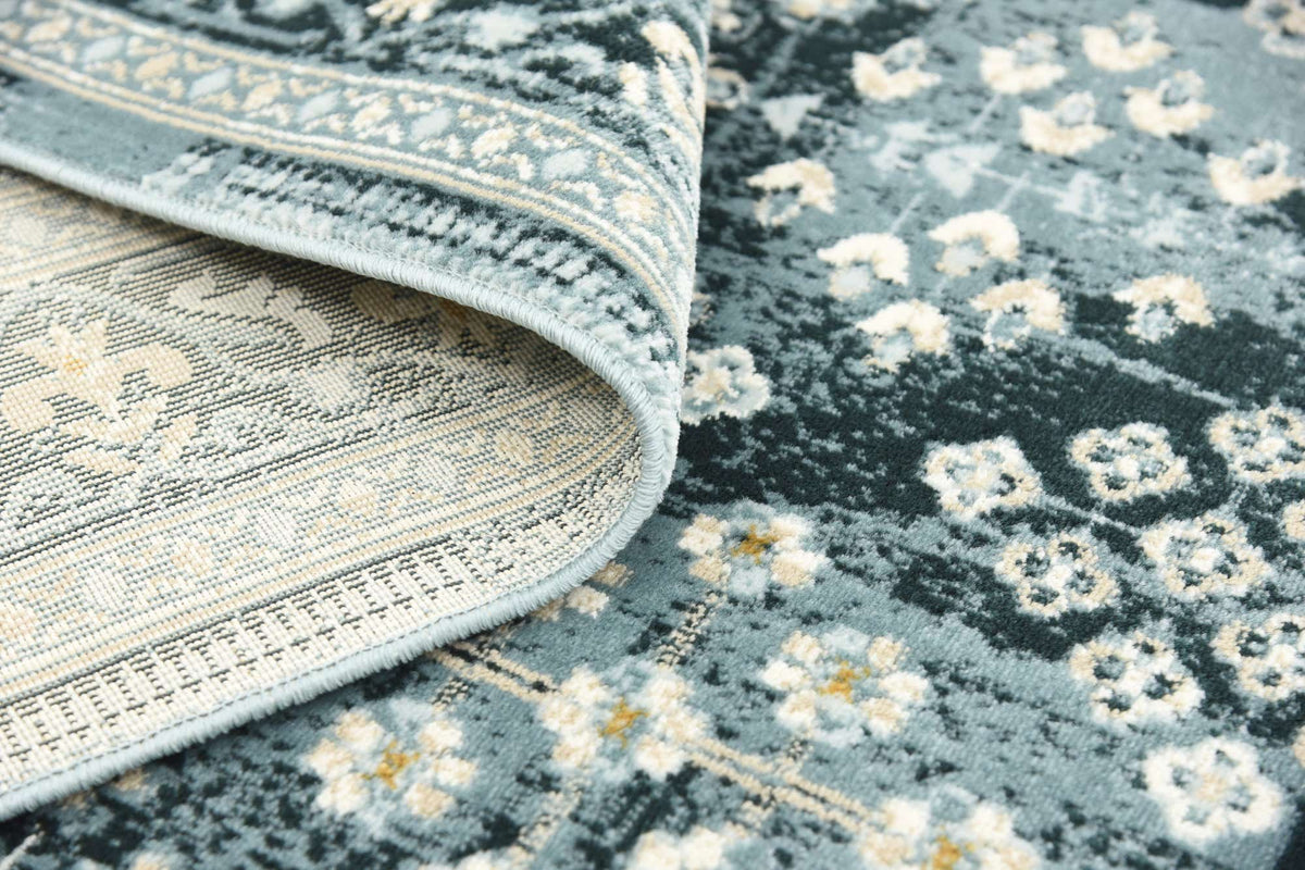 Rechteck Teppich Montreal in Dunkelblau von Hadorn™ - Lifestyle Image