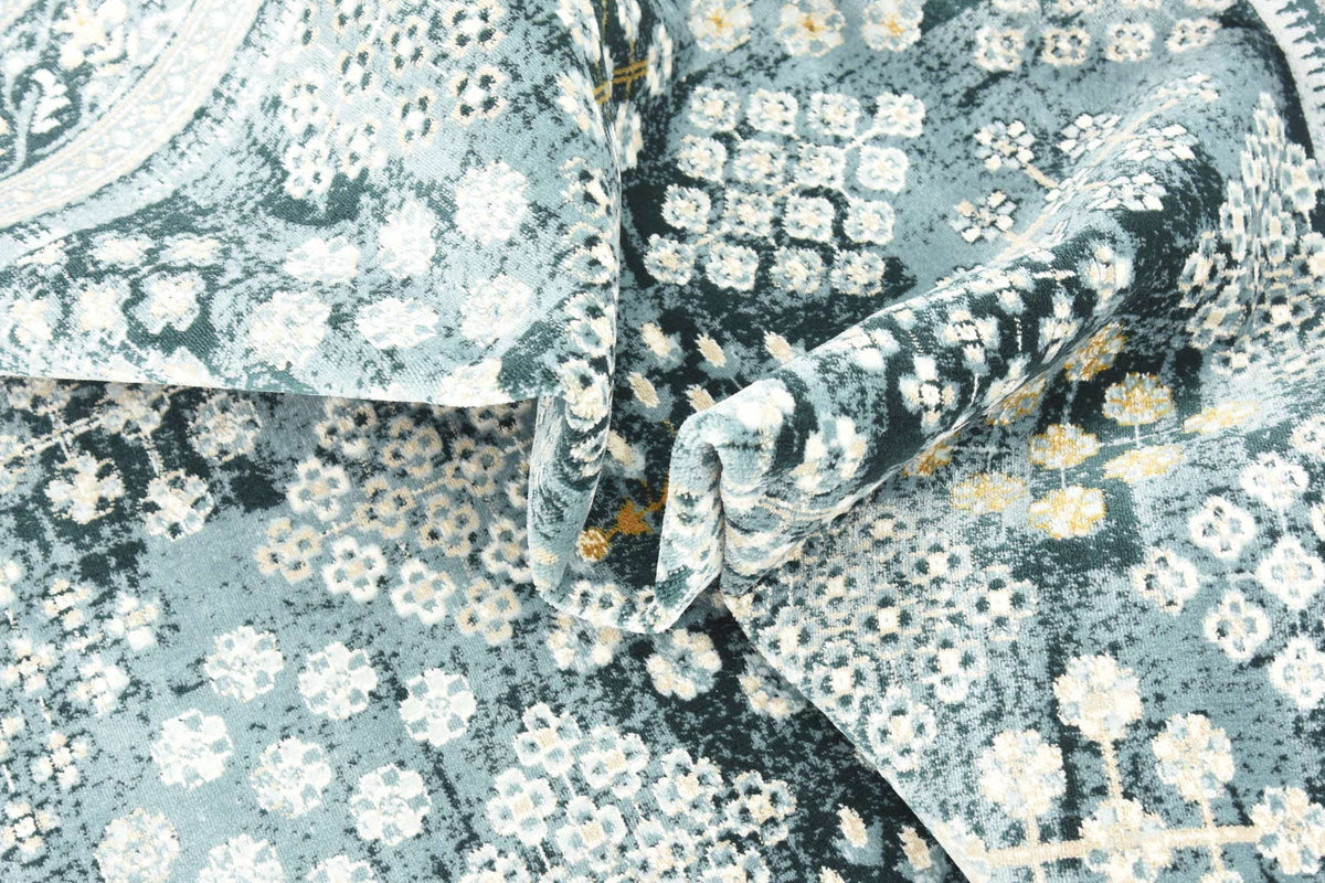 Rechteck Teppich Montreal in Dunkelblau von Hadorn™ - Lifestyle Image