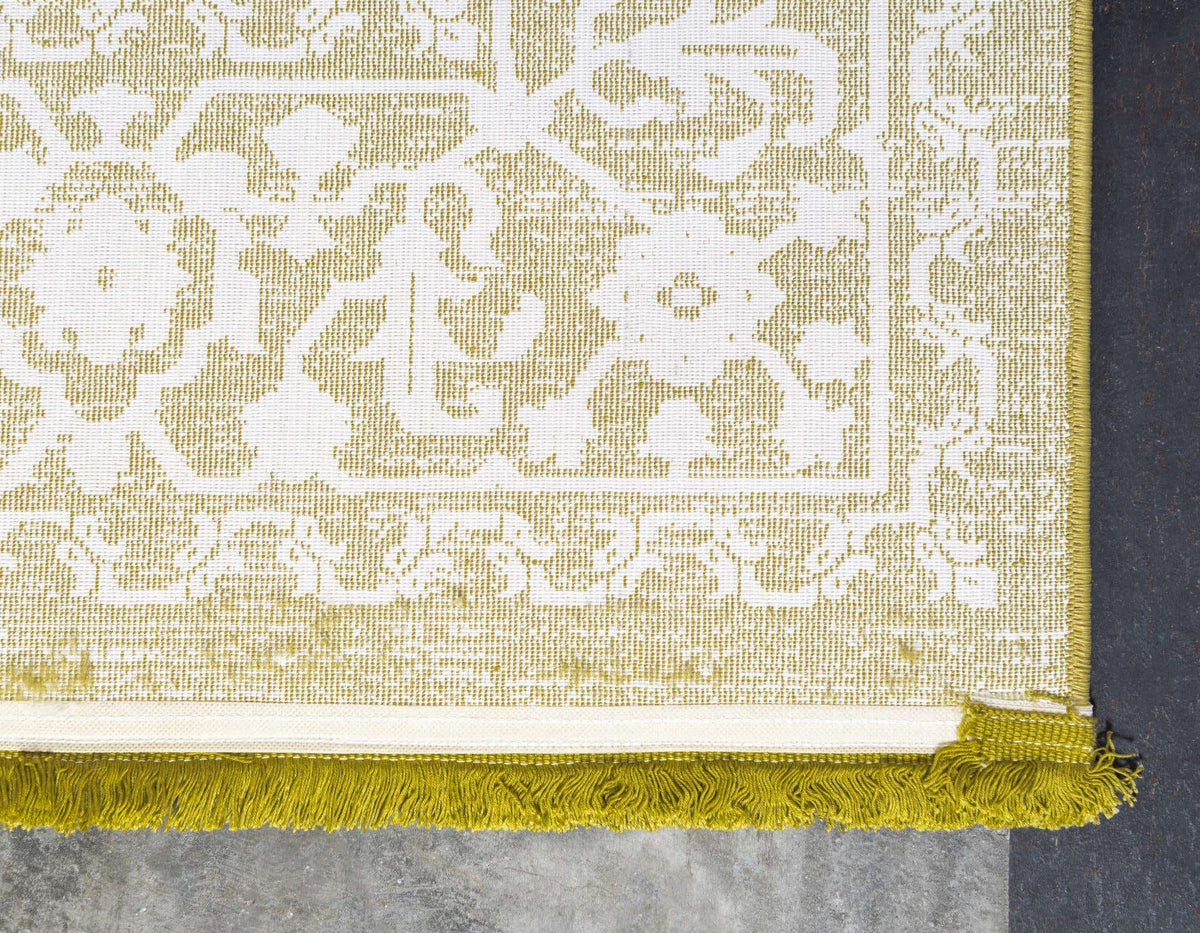 Rechteck Teppich New Vintage in Hellgrün von Hadorn™ - Lifestyle Image