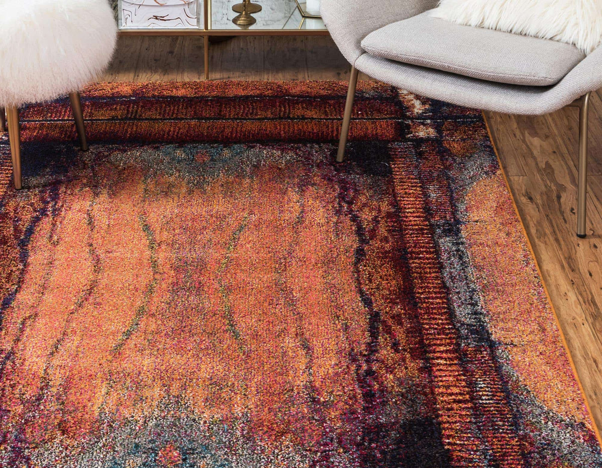 Rechteck Teppich Casablanca in Orange von Hadorn™ - Lifestyle Image