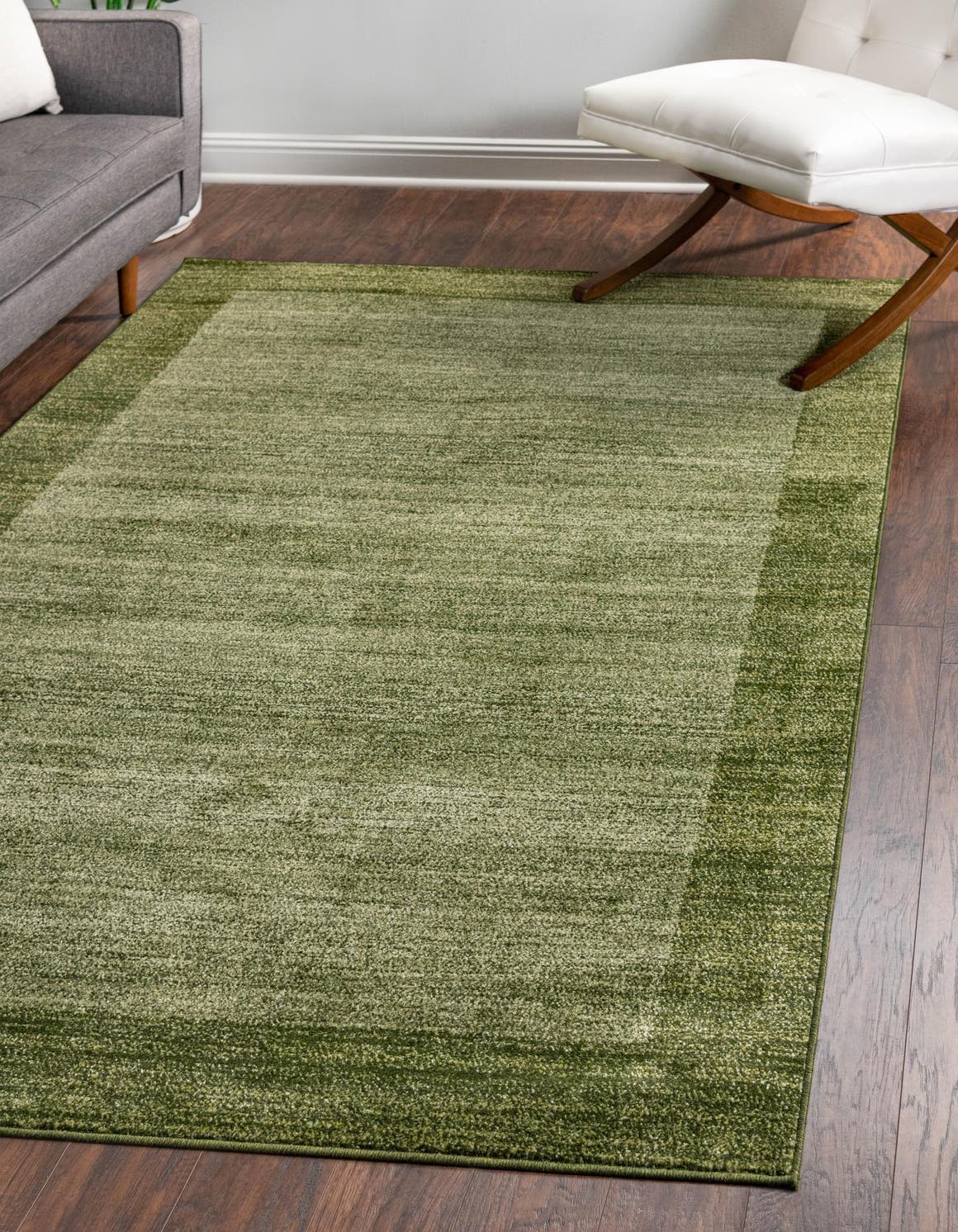 Rechteck Teppich Loft in Hellgrün von Hadorn™ - Lifestyle Image