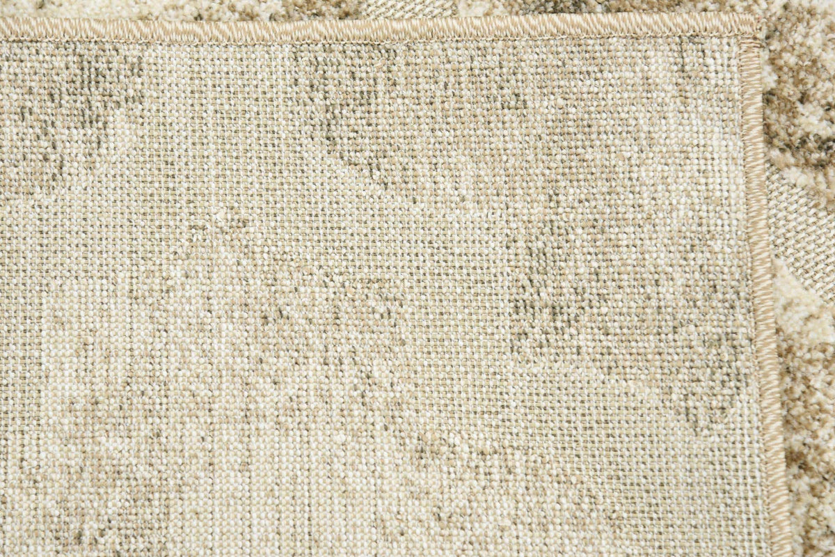Rechteck Outdoor Teppich Outdoor Trellis in Creme von Hadorn™ - Lifestyle Image