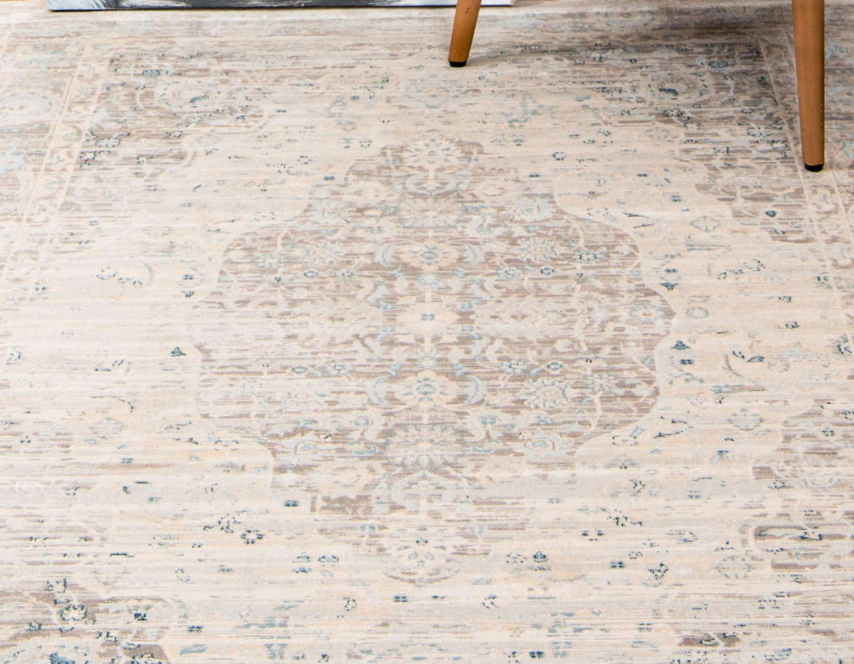 Rechteck Teppich Restoration in Dunkelgrau von Hadorn™ - Lifestyle Image