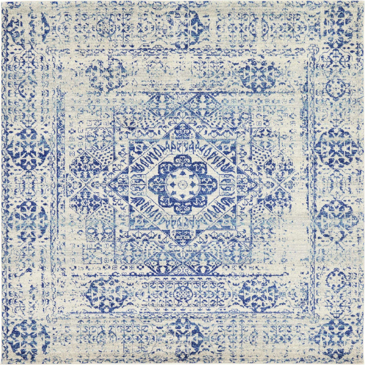 Quadratisch Teppich Heritage in Beige von Hadorn™ - Lifestyle Image