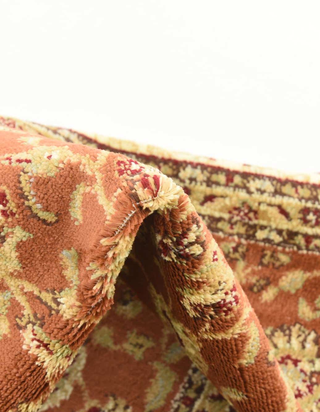Rechteck Teppich Classic Agra in Ziegelrotes helles Rosa von Hadorn™ - Lifestyle Image