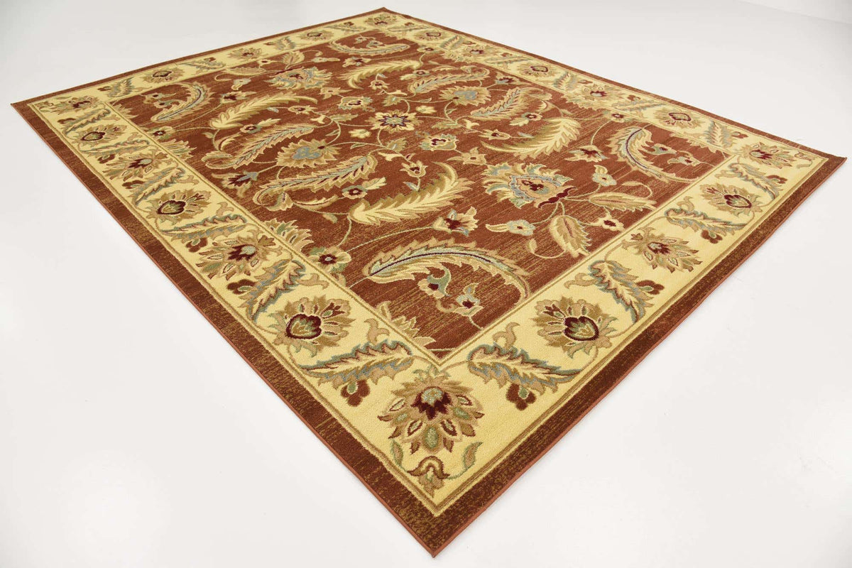 Rechteck Teppich Classic Agra in Rot von Hadorn™ - Lifestyle Image