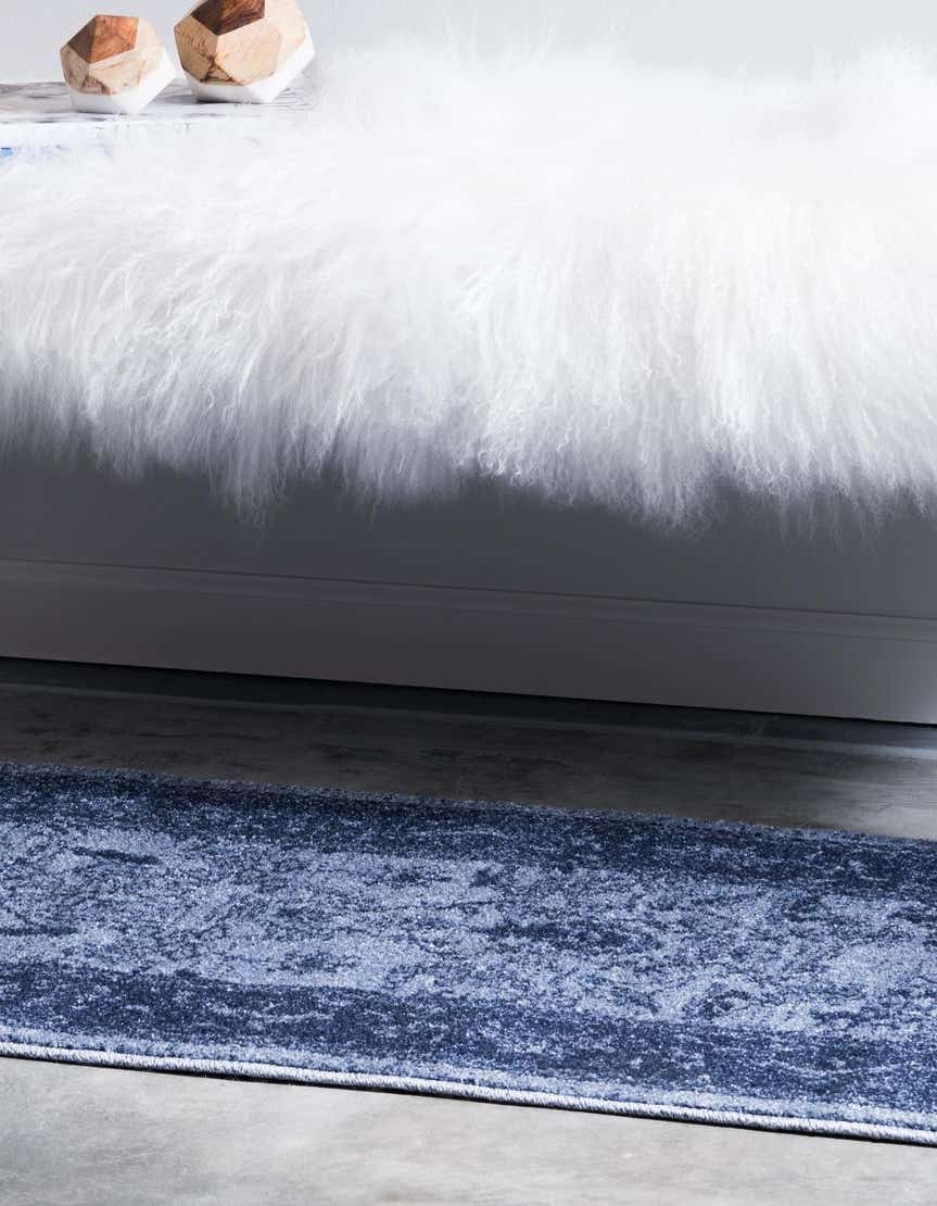 Läufer Teppich Vista in Blau von Hadorn™ - Lifestyle Image