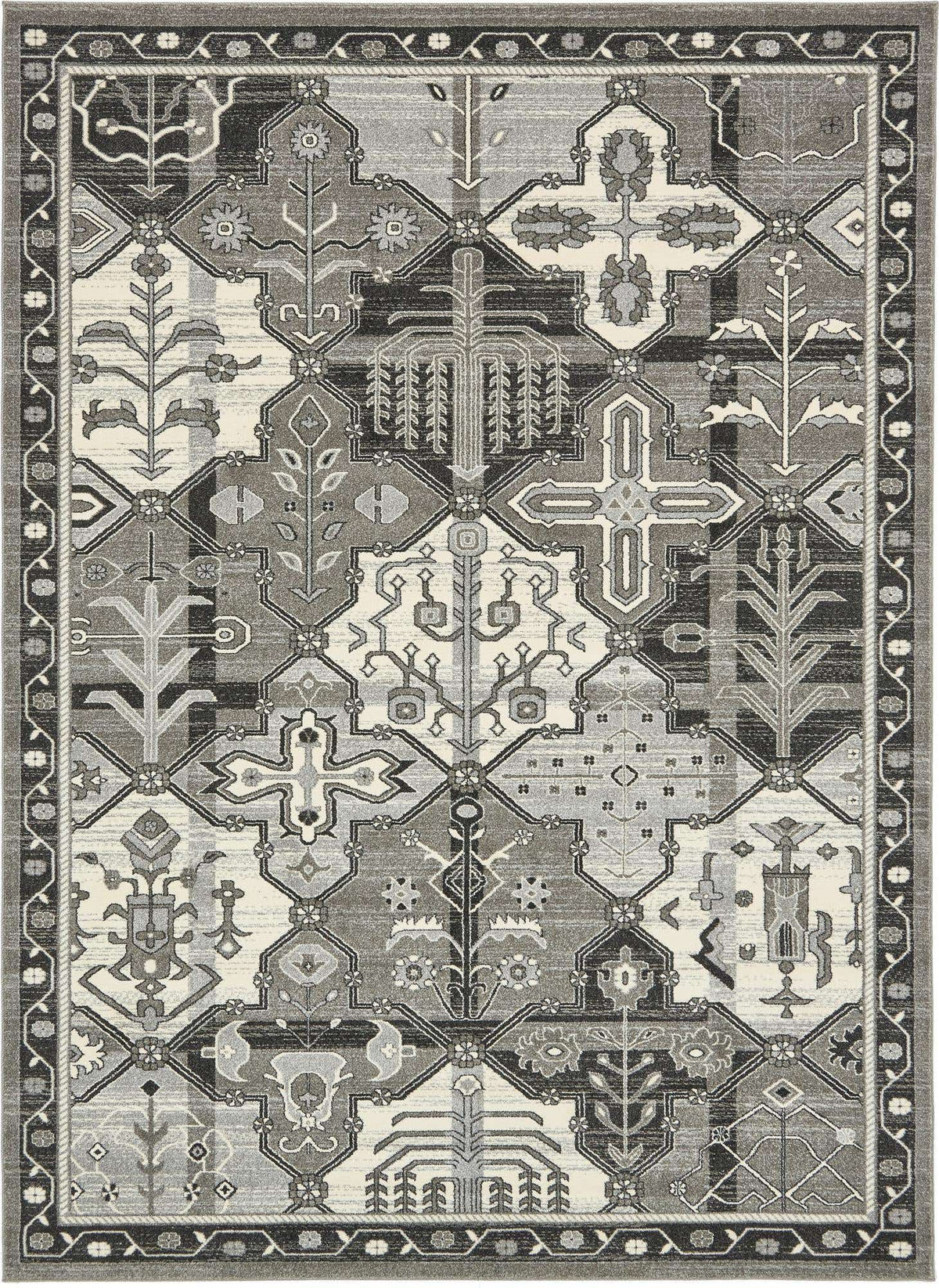 Rechteck Teppich Vista in Grau von Hadorn™ - Lifestyle Image