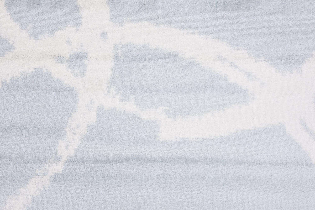 Rechteck Teppich Metropolis in Hellblau von Hadorn™ - Lifestyle Image