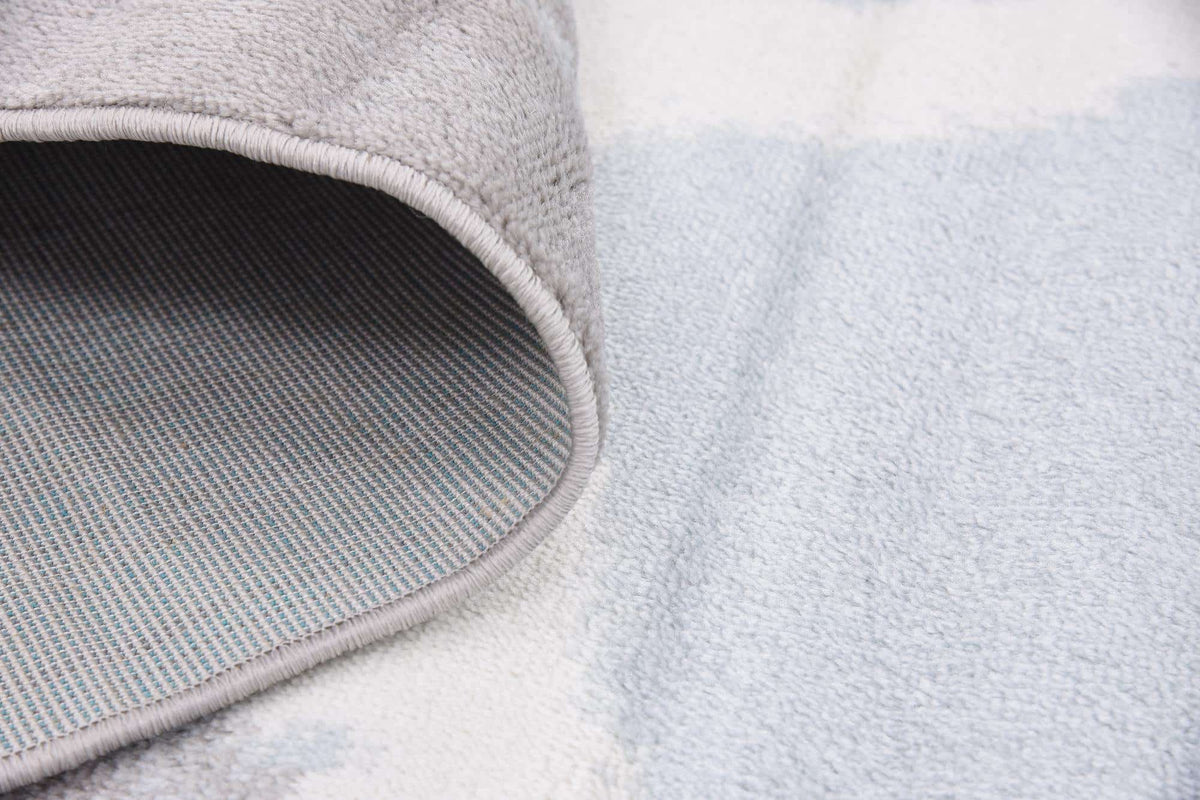 Rechteck Teppich Metropolis in Hellblau von Hadorn™ - Lifestyle Image