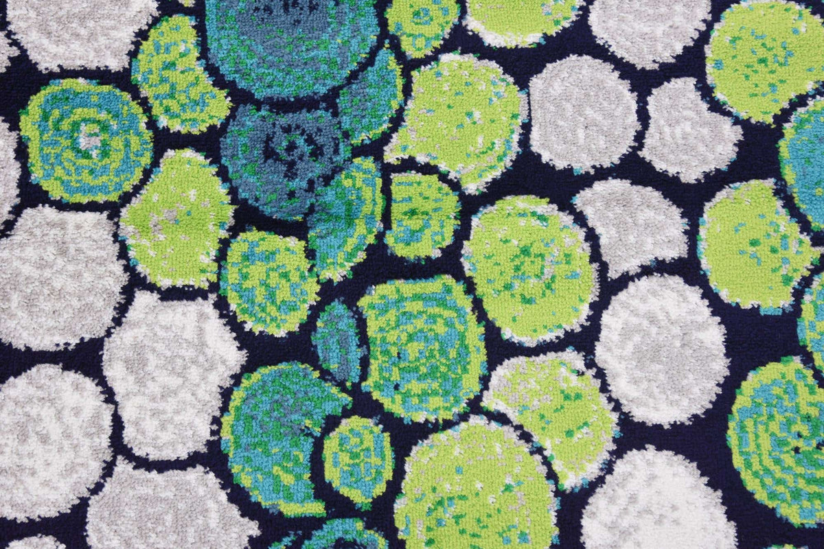 Rechteck Teppich Metropolis in Hellgrün von Hadorn™ - Lifestyle Image