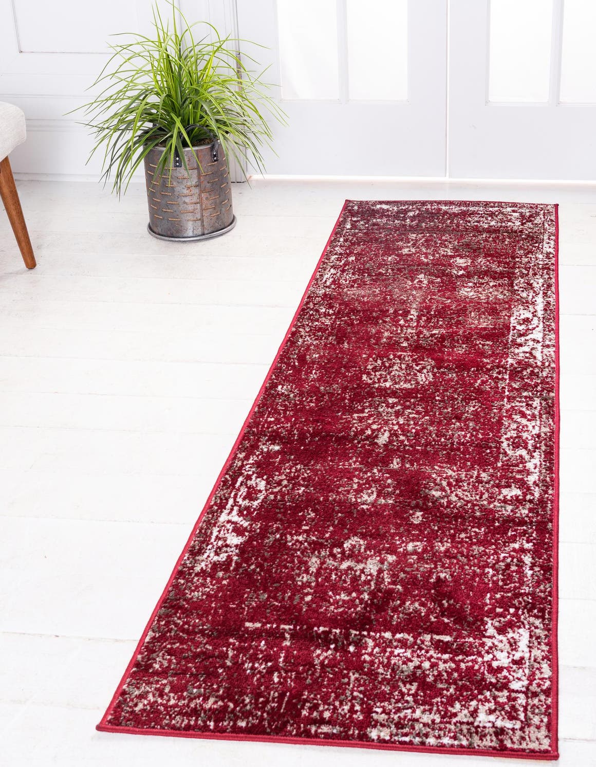 Läufer Teppich Monaco in Burgund von Hadorn™ - Lifestyle Image
