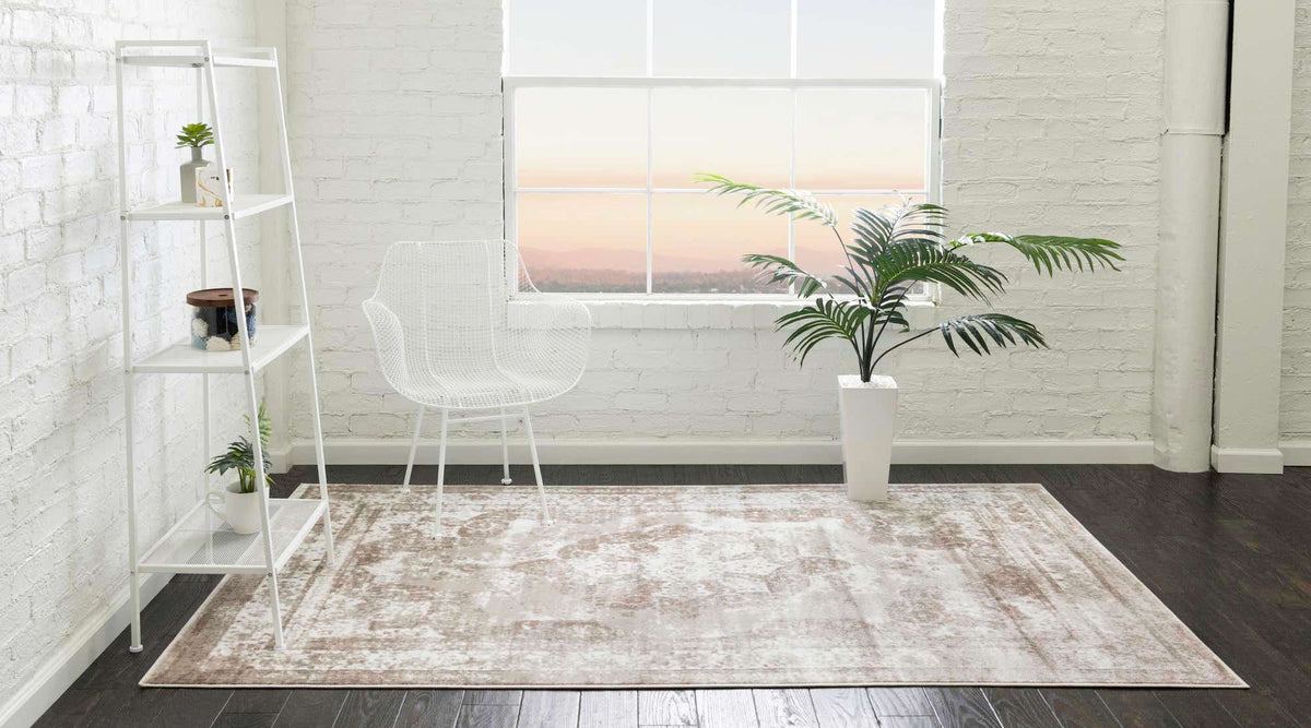 Rechteck Teppich Monaco in Beige von Hadorn™ - Lifestyle Image