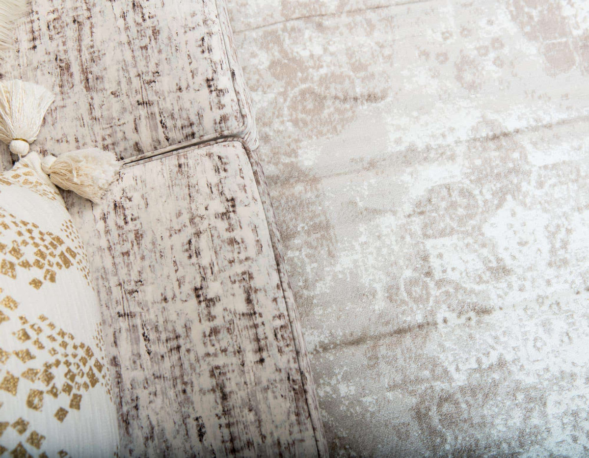 Rechteck Teppich Monaco in Beige von Hadorn™ - Lifestyle Image