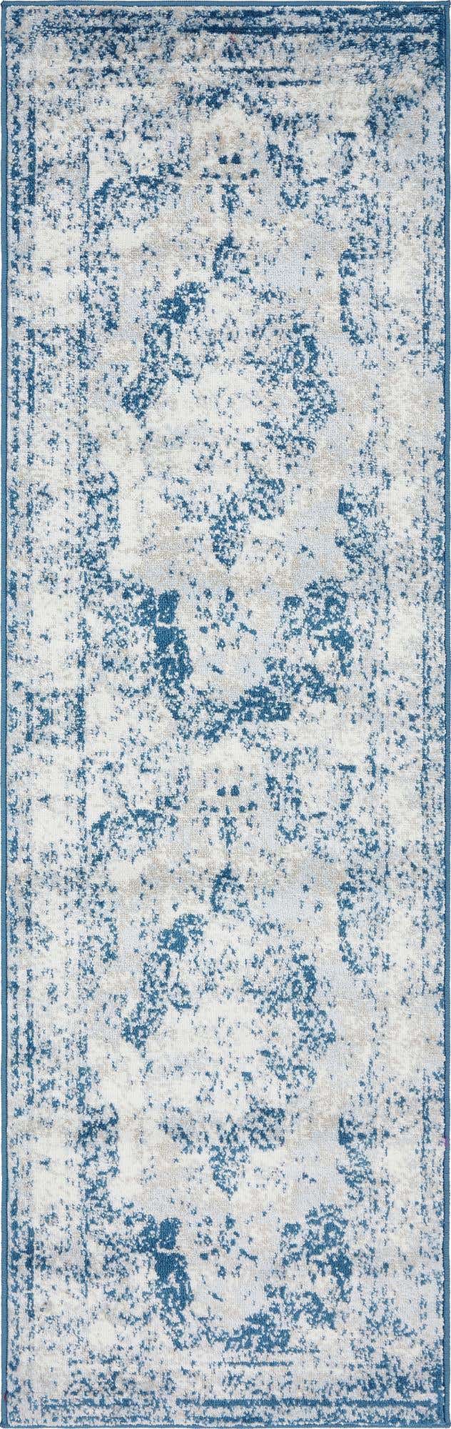 Läufer Teppich Monaco in Blau von Hadorn™ - Lifestyle Image