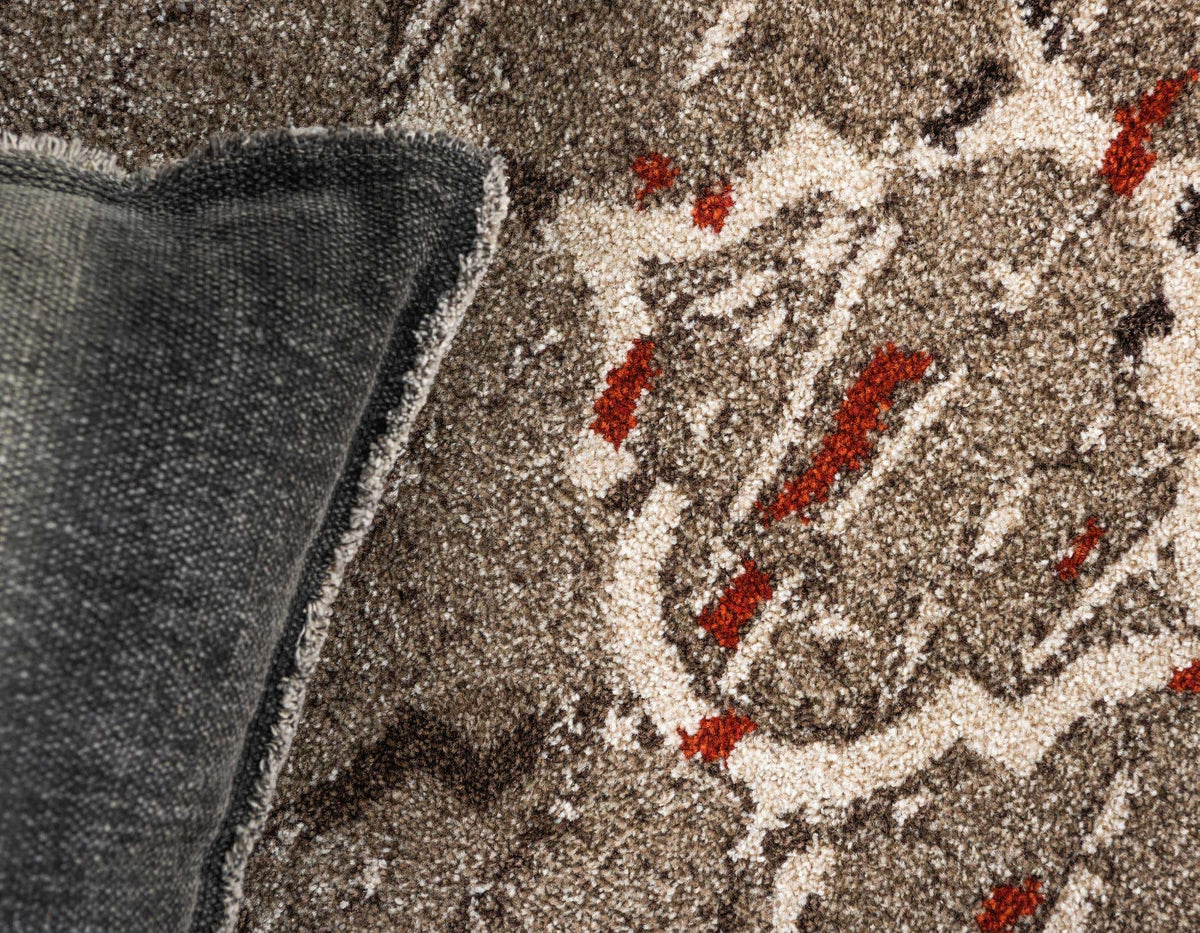 Rechteck Teppich Trellis in Dunkelbeige von Hadorn™ - Lifestyle Image